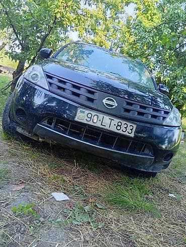 meqan disk: Nissan Murano SL AWD – qara rəngdə, tam ötürücülü krossover. Texniki — 1