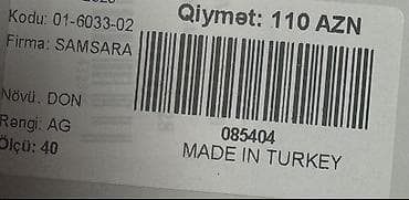 don: Midi don Samsara firmasına aiddir, Türkiyədə tikilib. Razmer: L (40) — 3