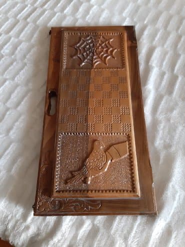 Əl işi nərd. Qoz ağacıından hazırlanıb. Yenidir lalafo.az -da Əl işi nərd. Qoz ağacıından hazırlanıb. Yenidir