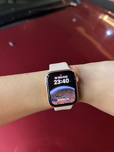 smat: Apple Watch (alüminium qızılı/roz qızılı kasa) – kvadrat ekranlı — 7