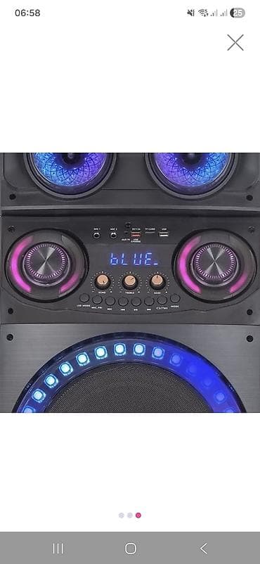 ikinci el xs max: Musiqi merkezi 1 hefdedi alinib İrşaddan.2 mikrafonu var. Cox guclu — 7