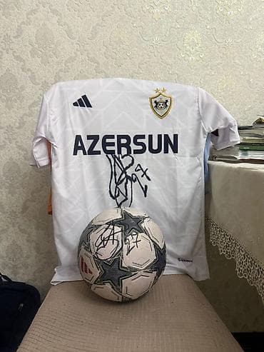 imzalı formalar: Futbolka, Adidas, S, rəng - Ağ — 3