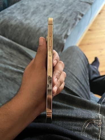 note 13 pro: IPhone 12 Pro, 128 GB, Qızılı, Face ID — 7