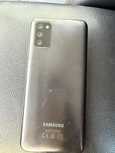 samsung z fold 2: Samsung Galaxy A03, 32 GB, rəng - Qara, Barmaq izi, Face ID — 2