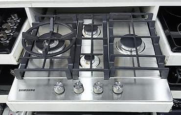 Газовые печи: Газовая печь Встраиваемая, 4 конфорки, Новый — 3