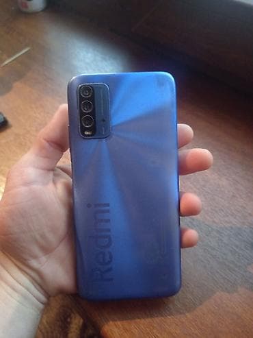 huawei 90 pro: Redmi 9T, 128 GB, rəng - Mavi, Qırıq — 1