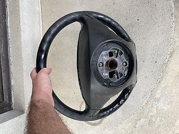 r15 5 bolt: Məhsul: Mercedes-Benz orijinal sükan - Rəng: qara - Material: dəri — 3