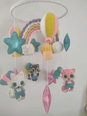 uwaq bezi: Детский мобиль для кроватки,без музыкального блока — 3