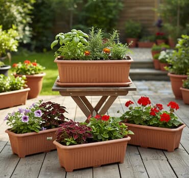 Dibçək Dış Məkana Uygun Uzun Yüksək keyfiyyətli plastik