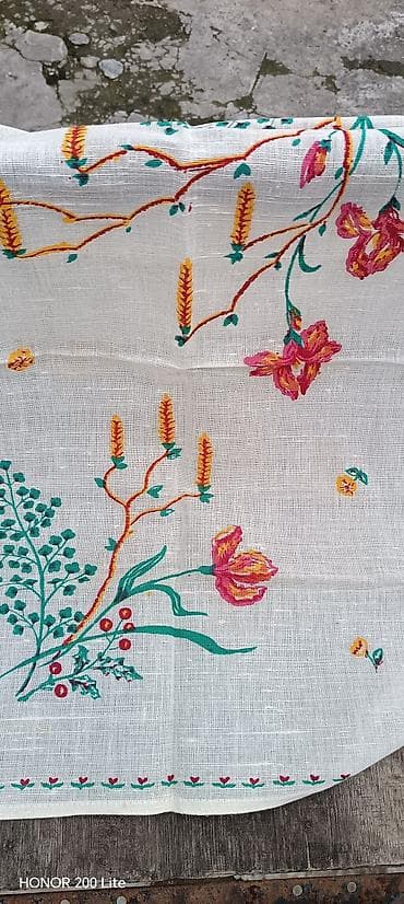 Tibbi məhsullar: Qədimi salfetka lar 3 ədəd
Cay dəsmalı — 2