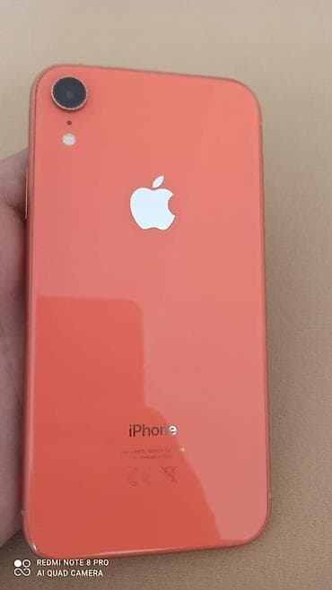 iphone xr satilir: IPhone Xr, 64 GB, Narıncı, Face ID — 1