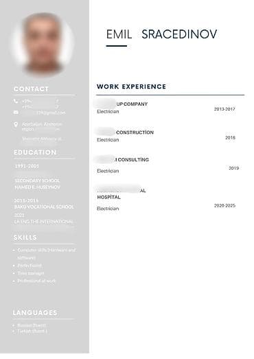 Reklam, çap: CV hazırlama xidməti. 5 manata hazırlanıb tez vaxtda təhvil verilir — 3
