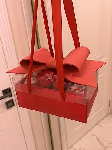 ayicik sekilleri: Hədiyyə qutusu, rəng - Çəhrayı — 4