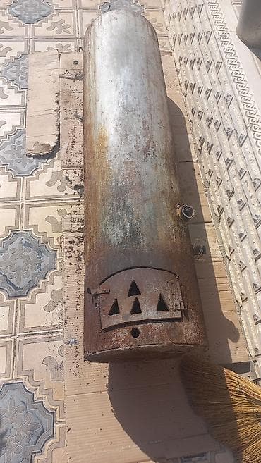 sef qapı: Məhsul: Metal odun/kömür sobası-kolonka (şaquli tip) Təsvir: - — 1
