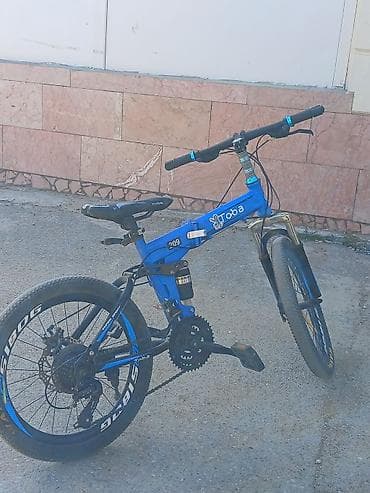 velosıpet: Toba qatlanan dağ velosipedi - Çərçivə: Qatlana bilən alüminium/metal — 3