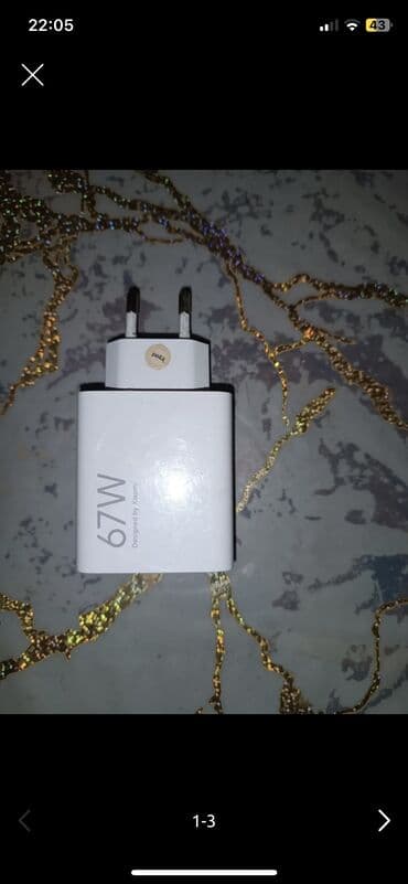 Tulumlar: Adapter Xiaomi, 67 Vt, Yeni — 4