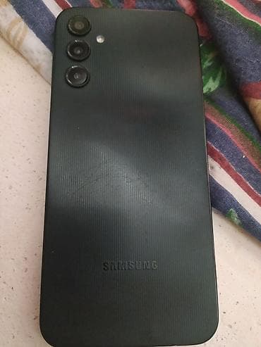 Samsung Galaxy A14, 64 GB, rəng - Qara, Barmaq izi