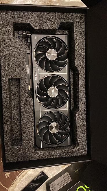 Kompüter ehtiyyat hissələri: Videokart Asus GeForce RTX 5060 Ti, 16 GB, İşlənmiş — 2