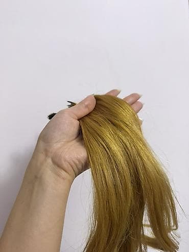 корректирующее белье: Uşaq saçı Sarı rəngdə saç tutumu – keratin kapsullu qaynaq üçün - — 2