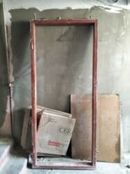 Divar kağızları, oboy: Səyf qapı satılır - Material: metal karkaslı, bir üzü qırmızı boyalı — 3