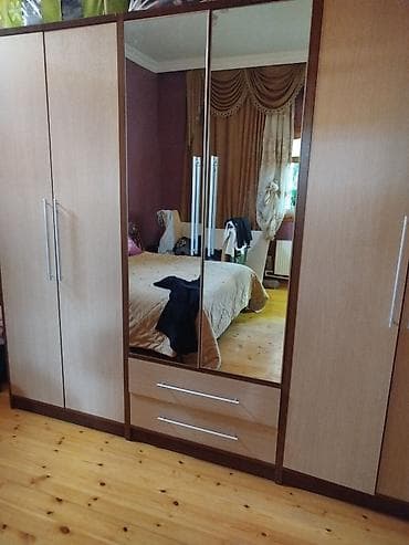 Ev üçün mebel: Lyataq sesti 300 azn3 - Material: laminat və MDF kombinasiyası, tünd — 1