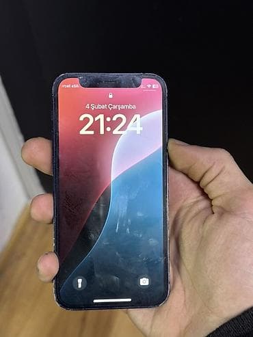 redmi note 8: IPhone 12 mini, Mavi, Face ID — 2