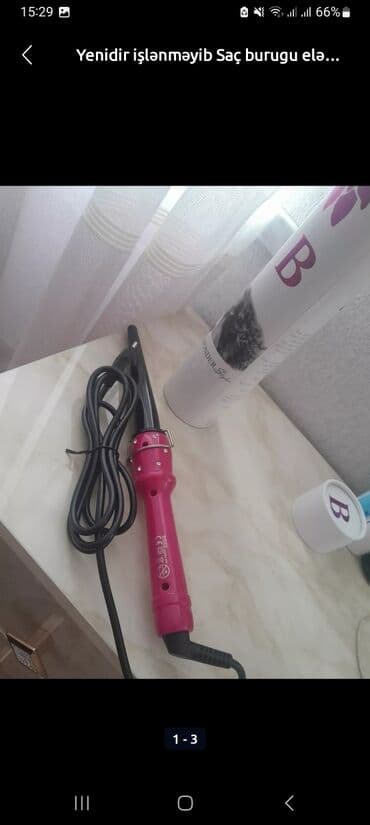 Saç buran maşa Braun, 100 - 300 °C, Yeni, Pulsuz çatdırılma