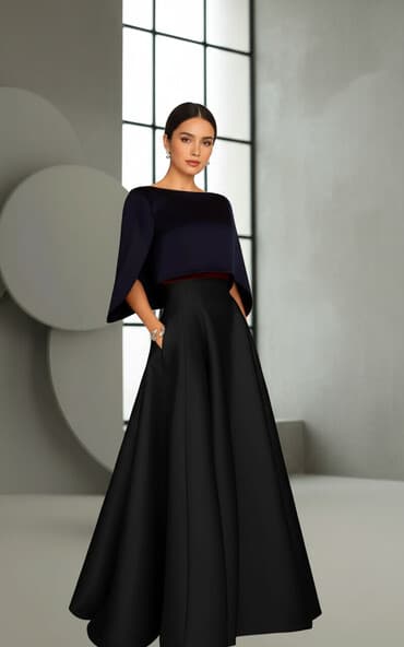 boz rəngli karandaş ətək: S razmer, yeni alınıb, etiketlidir, böyük olduğu üçün satılır — 1