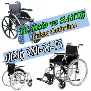 əlillər üçün araba: Əlil arabasi icaresi — 1