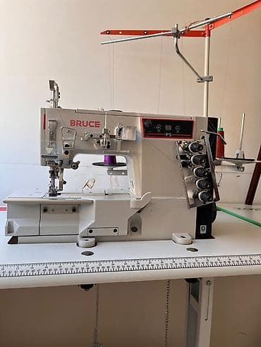 Техника и электроника: ⸻ Satılır: BRUCE P5 Sənaye İnterlok (Coverstitch) Maşını Tam işlək — 5