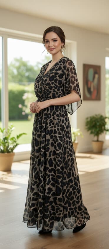 don modeleri: Gündəlik don, Maksi, 3XL — 1