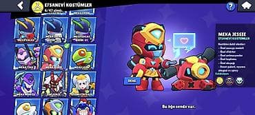 Brawl Stars hesabı - Kupa: 31.208 (ən yüksək 31.249), Kupa Yolu — 5