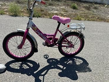 velosiped diskleri: İki təkərli Uşaq velosipedi 16", sürətlərin sayı: 1 — 3