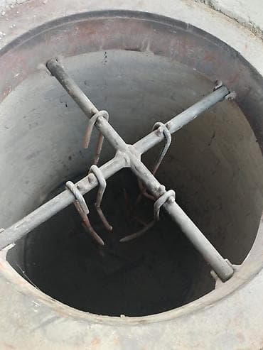 Moyka avadanlığı: Beton tandır sobası - Material: qalın divarlı istiliyədavamlı beton — 2