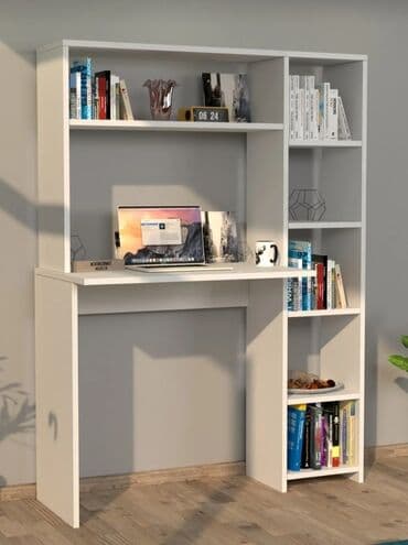 Uşaq masaları: Oğlan və qız üçün, Yeni, Siyirməsiz, Yazı masası, Stulsuz — 3