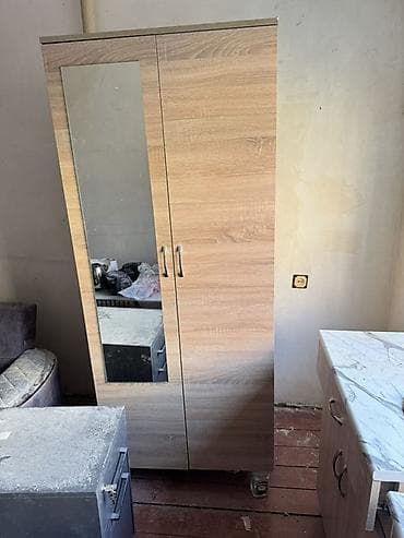 Mətbəx mebel dəsti - Material: laminat/LDSP ağac teksturalı səth