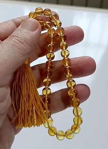 meta eynək: Məhsul: Təbii kəhrəba təsbeh kolleksiyası - Material: 100% təbii — 5