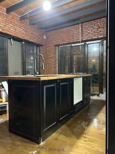 xonca kiraye: Sifarişlə mətbəx dəsti, Özü çəkən petlələr, MDF, Kredit var, Pulsuz çatdırılma — 6