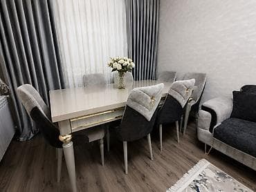 Qonaq otağı üçün, Yeni, Açılan, 8 stul