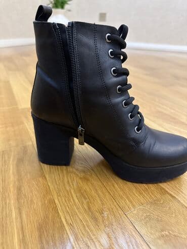 botlar: Ölçü: 37, rəng - Qara, Yeni — 4