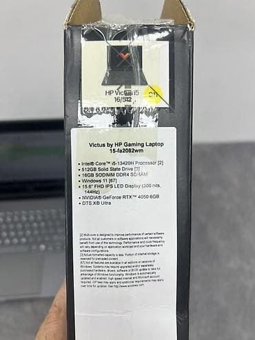 lenovo rtx 4060: Yeni HP Victus, 15.6 ", Intel Core i5, 512 GB, Ünvandan götürmə, Pulsuz çatdırılma, Ödənişli çatdırılma — 7