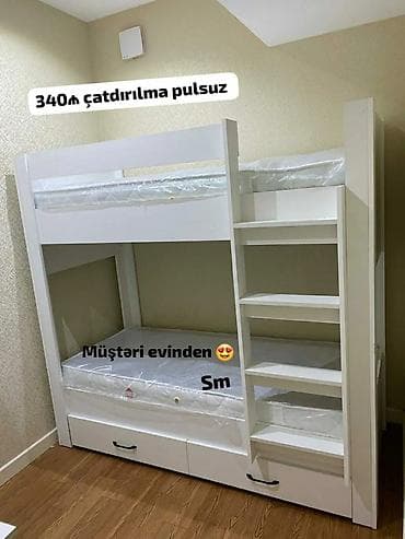yataq mebeli ucuz: *İki mərtəbə Çarpayı- 340 AZN💥* ENDİRİM ! ✔️Rəng seçimi var — 4