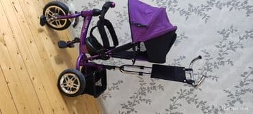 руль для велосипеда: İşlənmiş Üç təkərli Uşaq velosipedi 16", sürətlərin sayı: 1, Ünvandan götürmə — 7