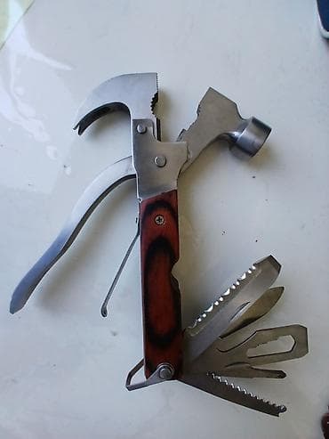 cekic: Çoxfunksiyalı əl aləti – çəkic başlığı ilə multitool - Paslanmayan — 1