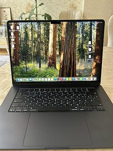 masaj spa: Apple MacBook Air (Space Gray) M4 nəsli Ekran:15.3 Yaddaş:512gb Ram — 1