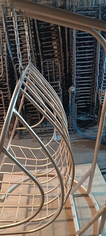 avanqart mebeller: Oturacaq-yelləncək, Zontiksiz, Metal — 5