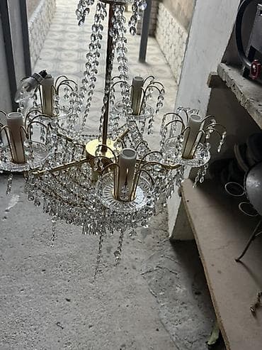 novruz şamı: Çılçıraq, 6 lampa, Metal — 2