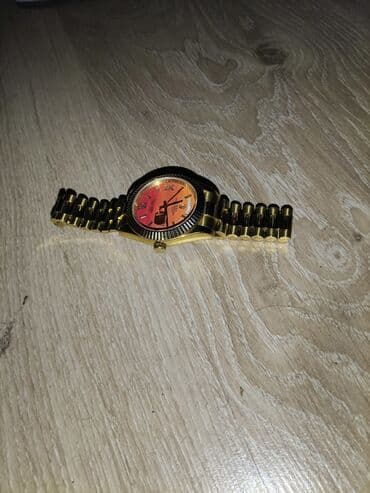 Qızılı rəngli qol saatı - Korpus və qolbaq: metal, qızılı rəng lalafo.az -da Qızılı rəngli qol saatı - Korpus və qolbaq: metal, qızılı rəng