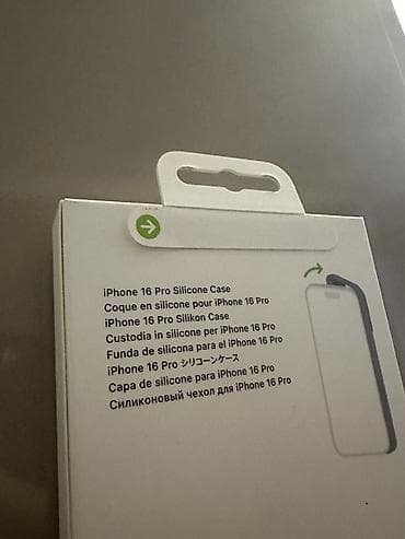 iphone 13 pro max case: Məhsul: Apple iPhone 16 Pro Silicone Case (MagSafe), qara Model — 3