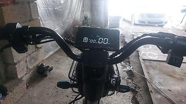 Elektrik velosiped/skuter - Rəqəmsal LCD panel: sürət, batareya